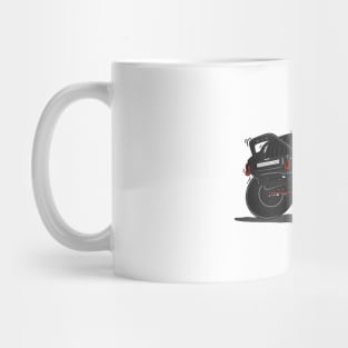 Black Jeep Illustration Mug